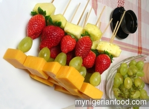 Fruit Kebab