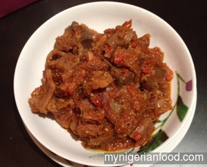 Ayamase- Ofada Stew