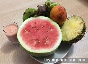Naija Fruits Smoothie