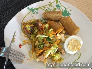 Chicken in Vegetable Panache