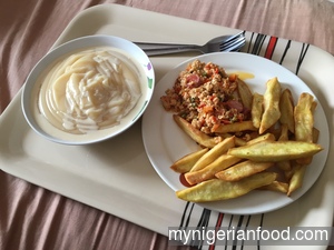 Fried sweet potatoes