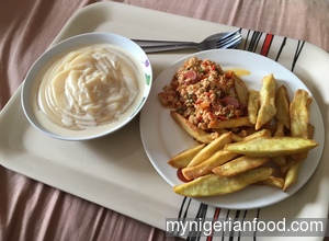 Fried sweet potatoes