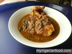 Okazi Soup