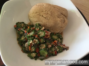 'Sharp Sharp' Okro Soup