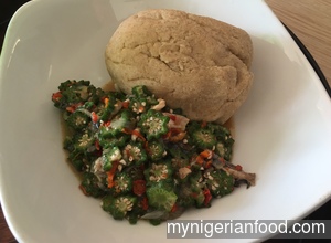 'Sharp Sharp' Okro Soup