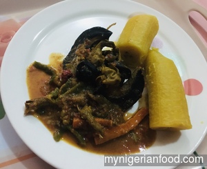 Boiled Plantain