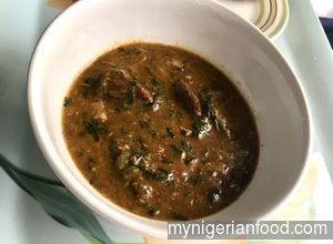 Ogbono Soup