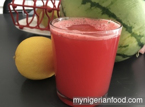 Watermelon juice