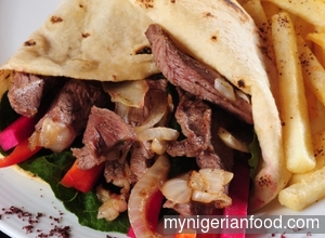 Homemade Shawarma