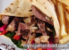 Homemade Shawarma